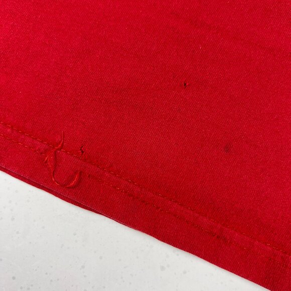 VTG 90s ST Louis Cardinals Mark McGwire Shirt Medium Red Thunder N Lumber Tag L - Picture 2 of 16